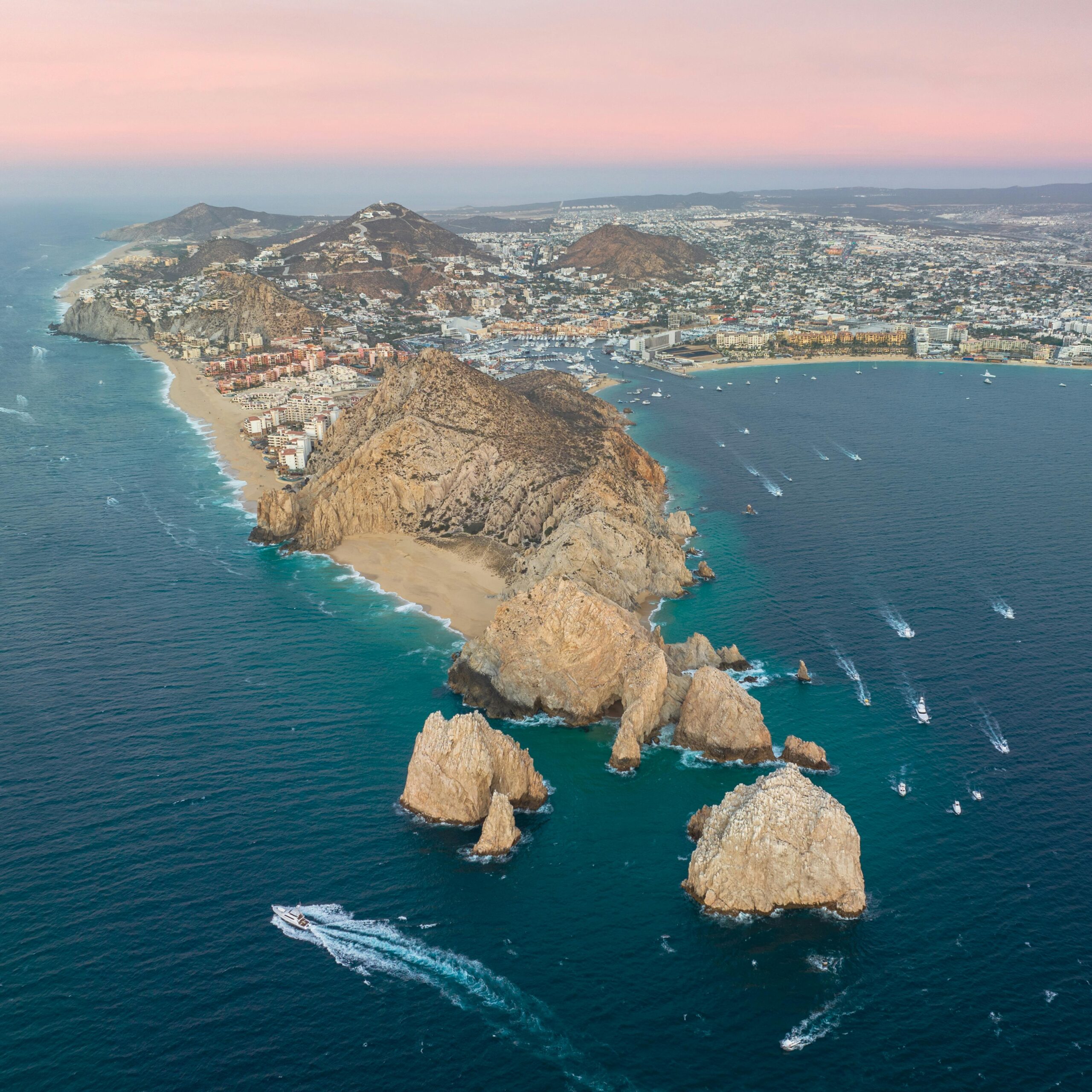 A beautiful aerial photo of Cabo San Lucas | Best Cabo Concierge